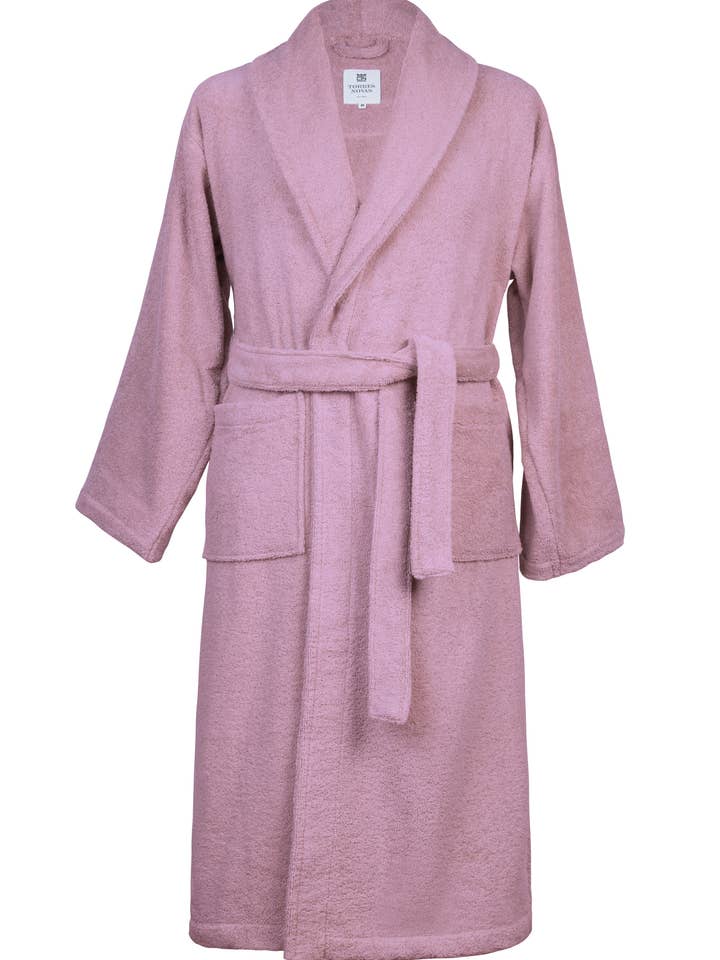 Torres Novas - Venta al por mayor Bata - Mujer - Albornoz Viejo Rosa Toallas de Baño