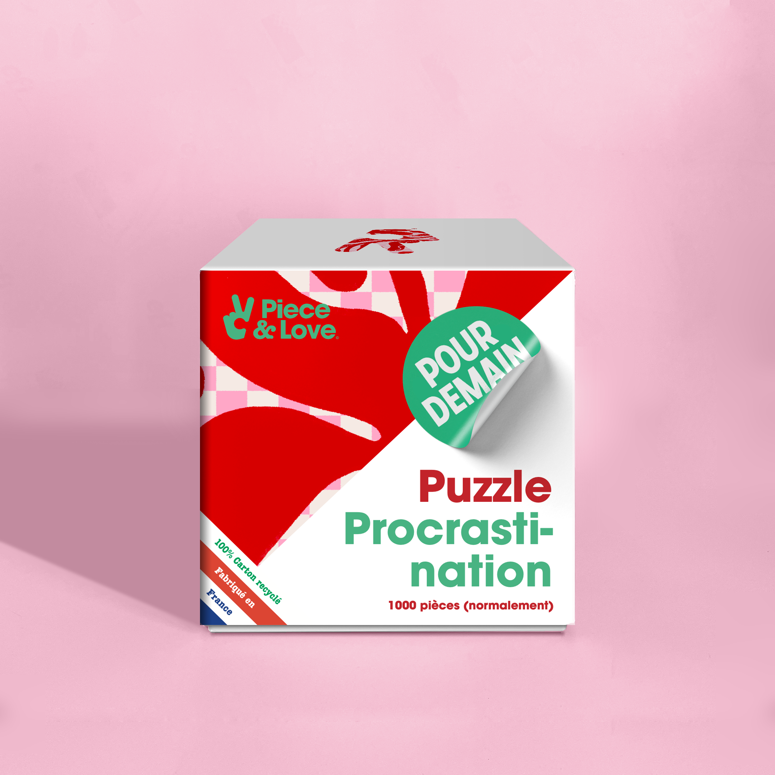 Piece & Love – Engroshandel Puslespil - Voksen – 1000-brikkers puslespil - Procrastination1