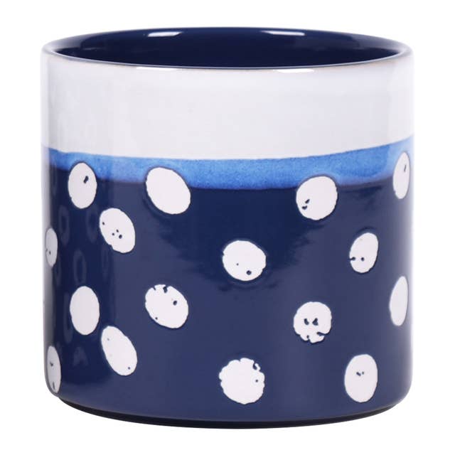 Blue Sky Clayworks - Wholesale Plantenpot - Carla Dot 4" Bloempot