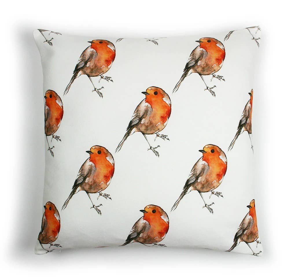 Clare Baird – wholesale Throw/decorative pillow – Cushion - Robin2