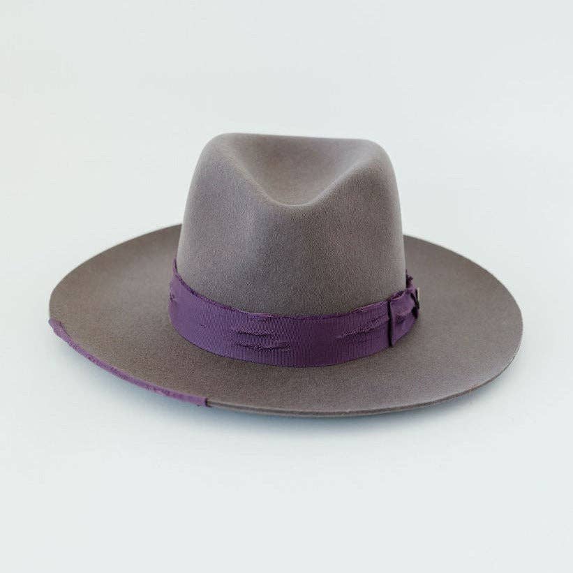Gigi Pip - Wholesale Fedora - Men's - Delmar Distressed Felt Fedora15