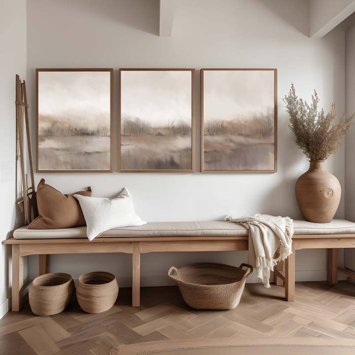 Conjunto de 3 Impresiones Abe Abstract para venta al por mayor de D'LUXE PRINTS