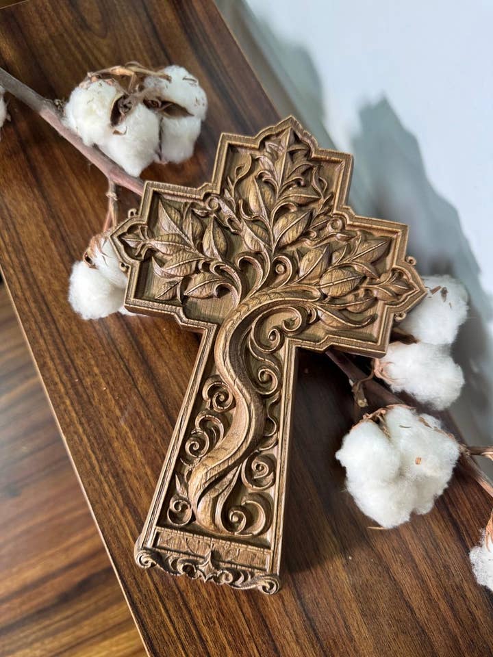 Livets Træ Kors for engroshandel hos KozakWorkshop