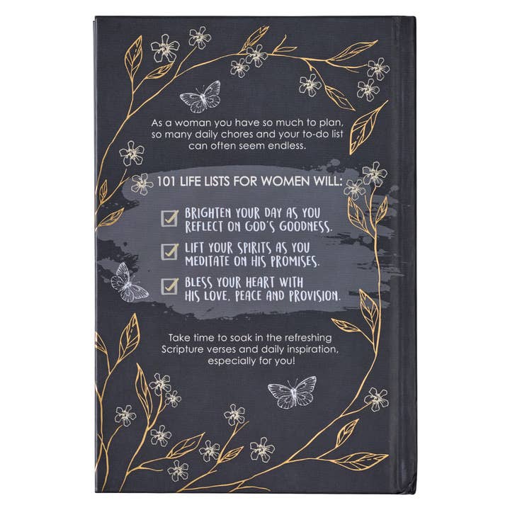 Christian Art Gifts - Wholesale Book - Adult - Gift Book Life Lists for Women Hardcover