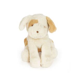 White Dog Stuffed Animals Cute Big Ear Dog Plush Toy Hugging Dog