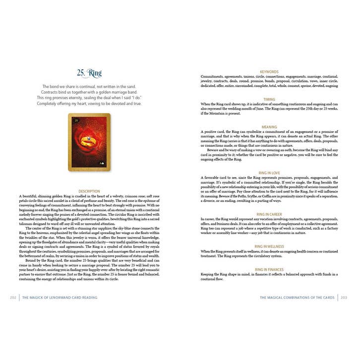 Schiffer Publishing - Wholesale Body, Mind & Spirit Book - The Magick of Lenormand Card Reading6