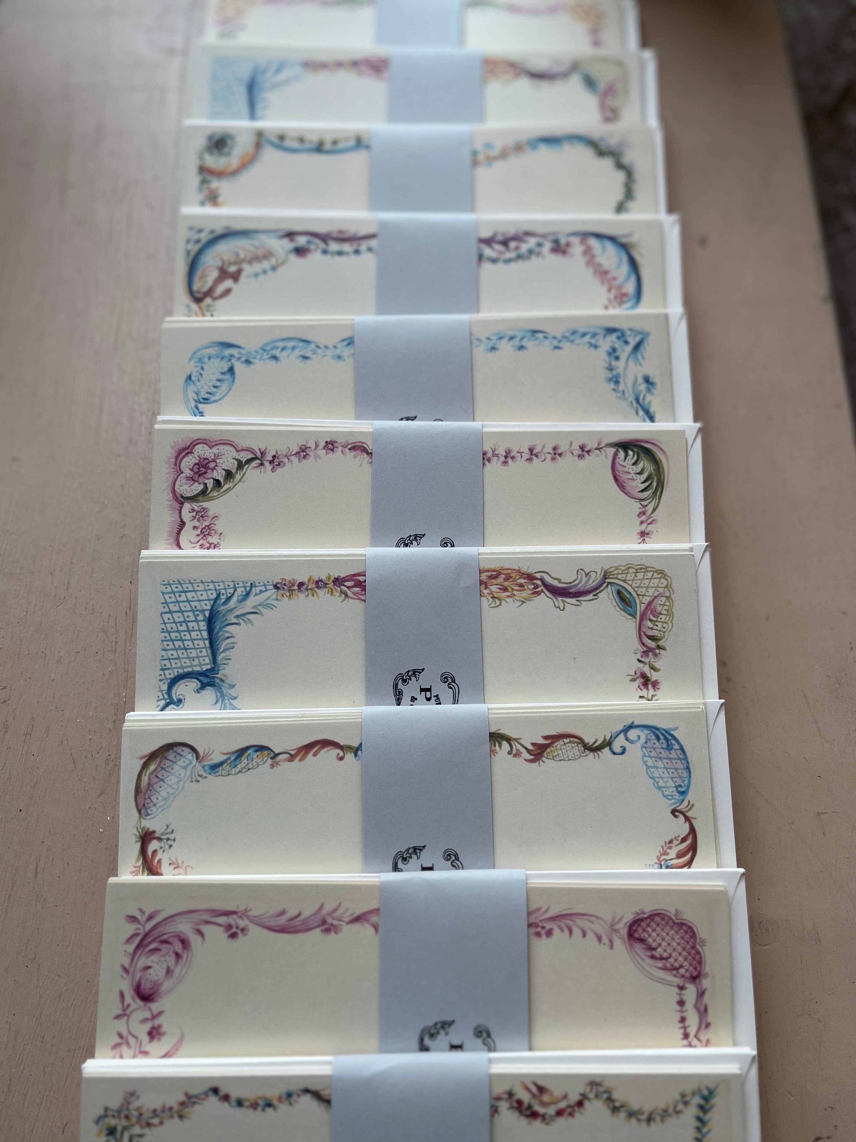 Parcel - Vente Assortiments de papeterie/cartes - Jeu de papeterie menu français I10