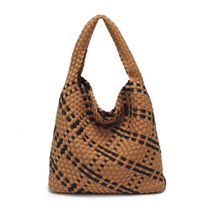 Celestial Woven Neoprene Hobo for wholesale by Sol and Selene