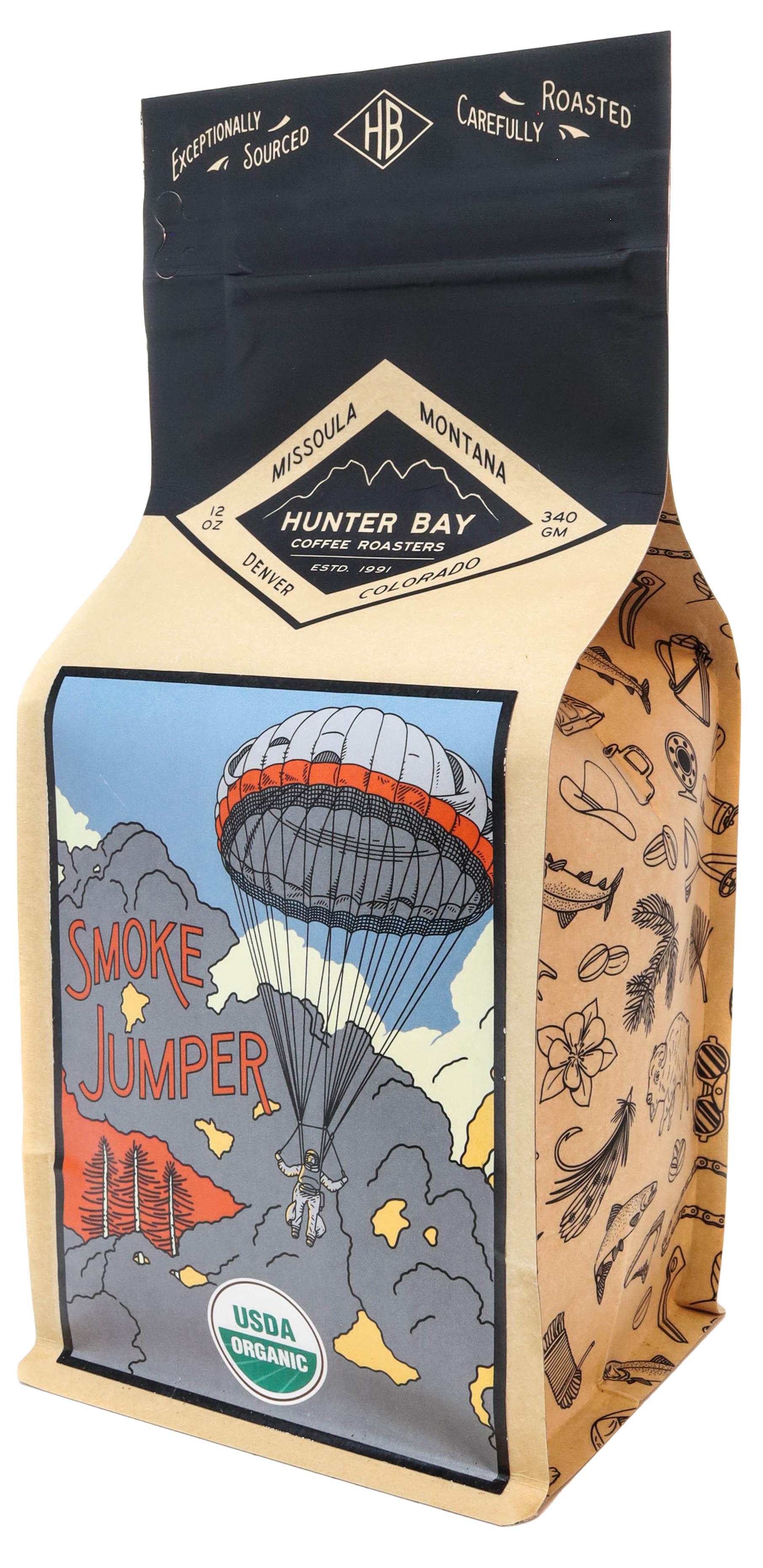 Hunter Bay Coffee Roasters - Wholesale Coffee Beans - Smoke Jumper - Whole Bean - Organic2