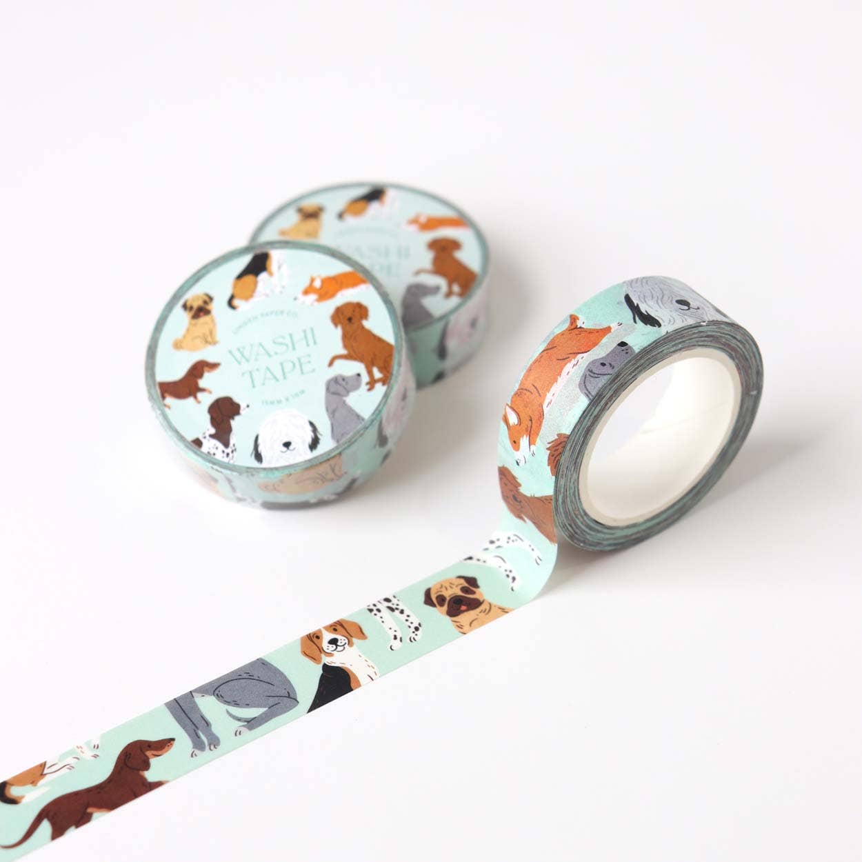 Linden Paper Co. - Wholesale Washi Tape - Dogs Washi Tape3