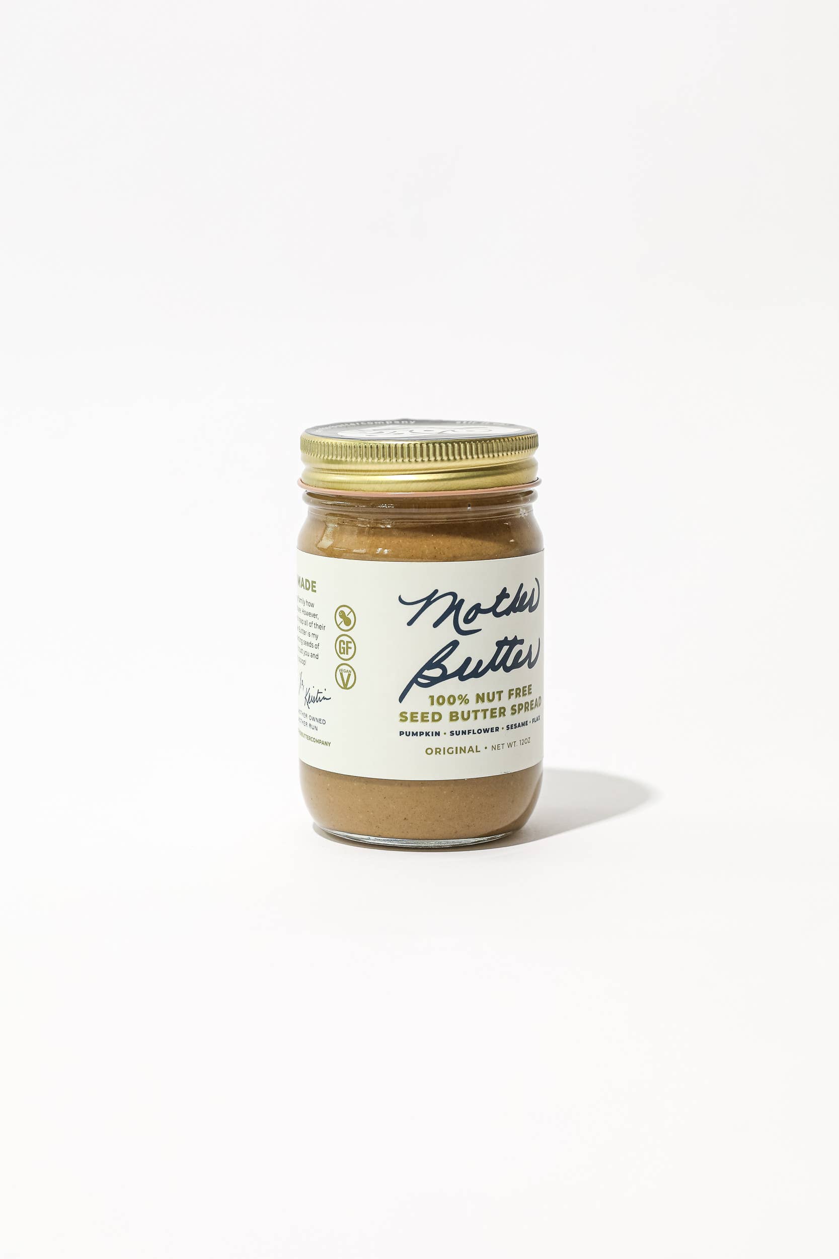 Mother Butter - Wholesale Nut Butter - Mother Butter Original - 12oz Jar4