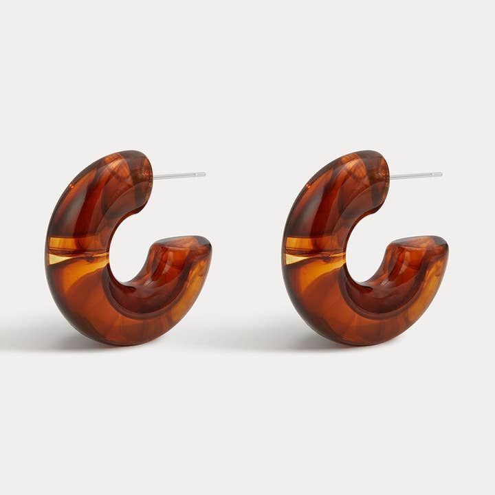 Luv AJ - Venta al por mayor Pendientes de aro - La Tortuga Noemi Hoops0