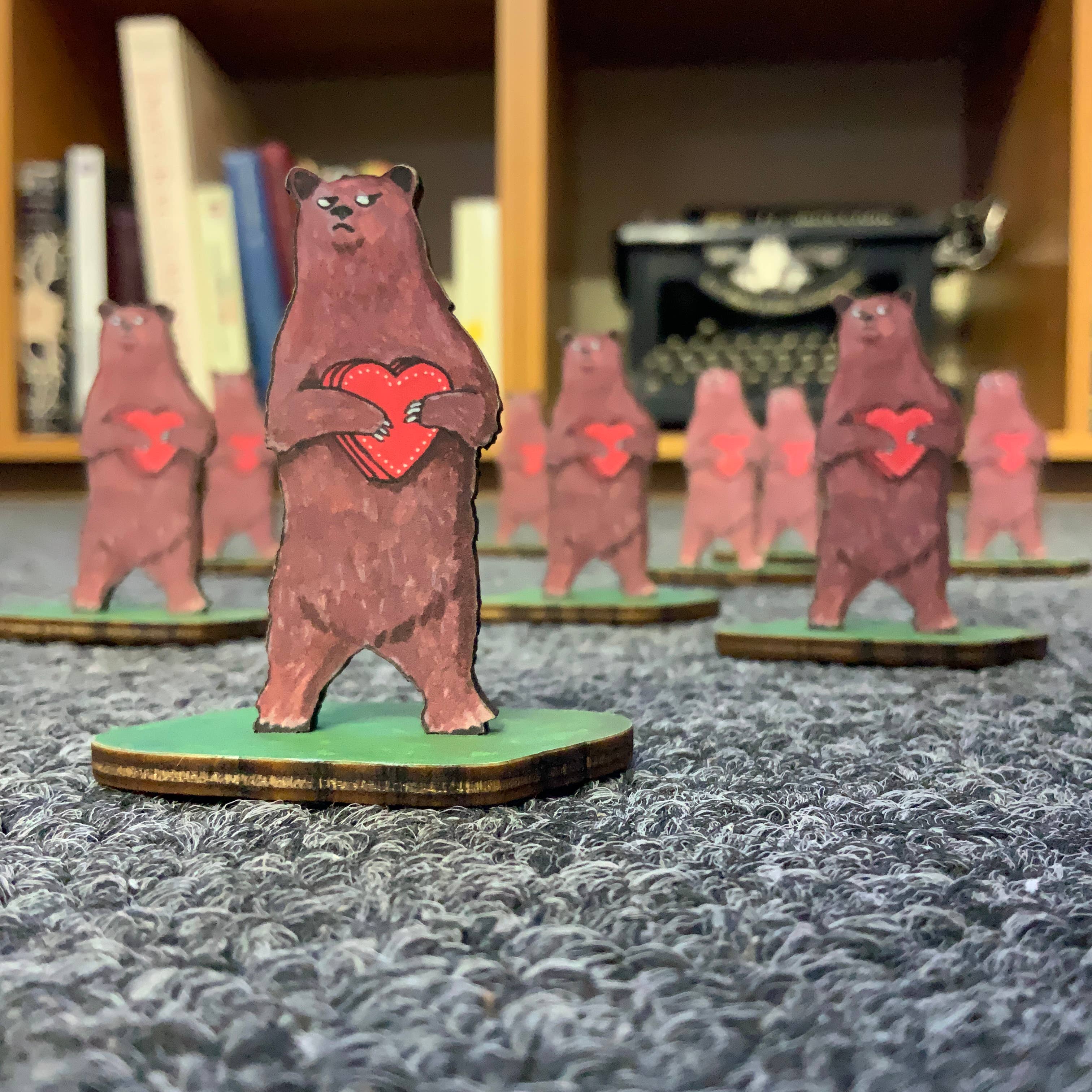 20 Leagues - Wholesale Gag Gift/Novelty Gift - Valentine Bear Action Figure1