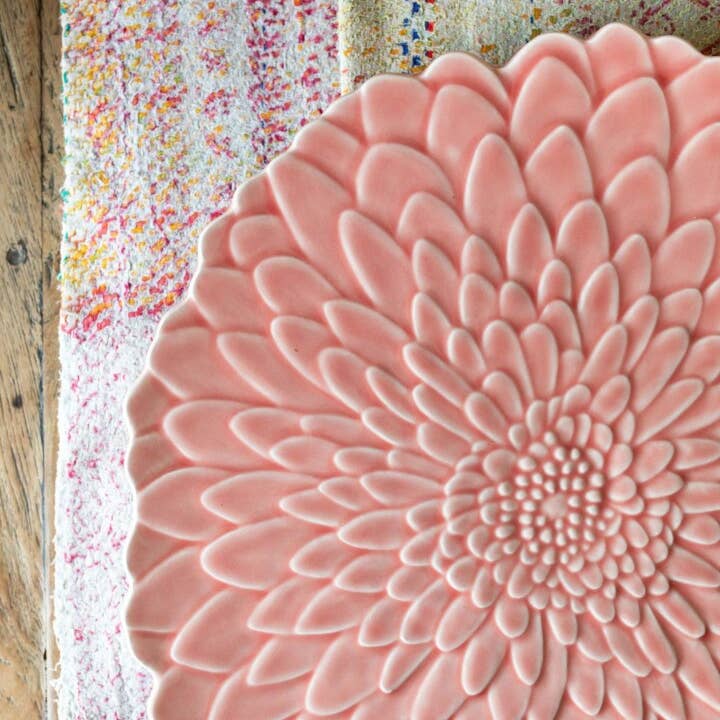 VAN VERRE - Wholesale Dinner Plate - BLOOM PLATE Ø34CM7