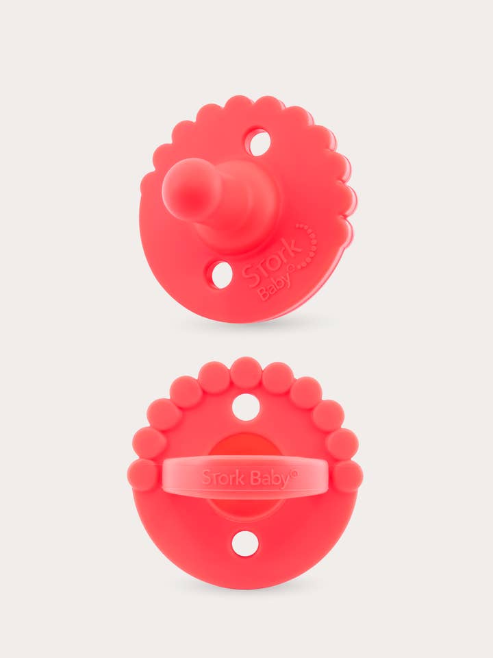 SUCCHIETTO (set da due), colore: rosso per la vendita all'ingrosso da parte di STORK BABY