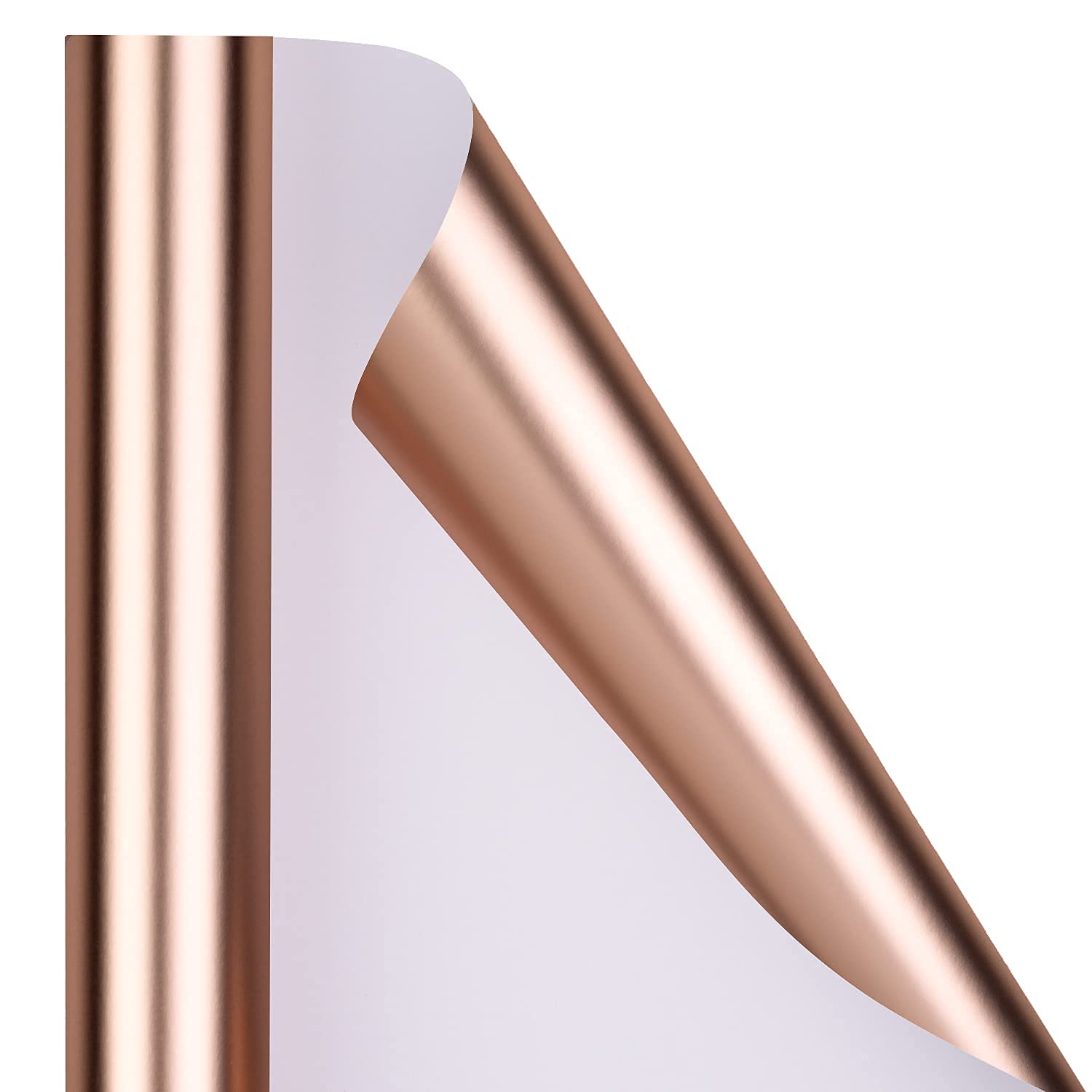 LA Ribbons Wholesale - Wholesale Wrapping Paper Roll - 30" x 417' Wrapping Paper Half Ream | Matte Rose Gold5
