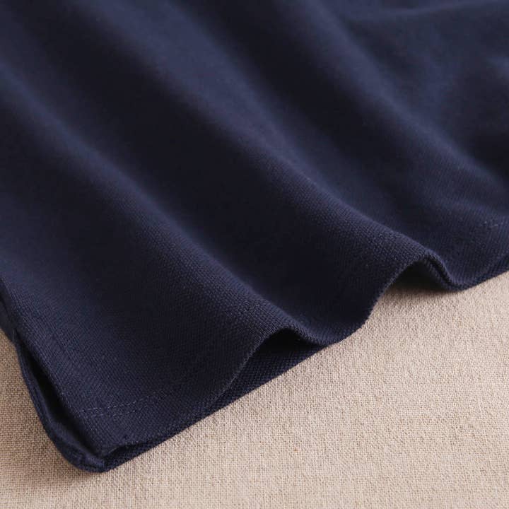 Dadati - Wholesale Screen Printed T-Shirt - Kids - Boy's blue polo shirt with long sleeves5