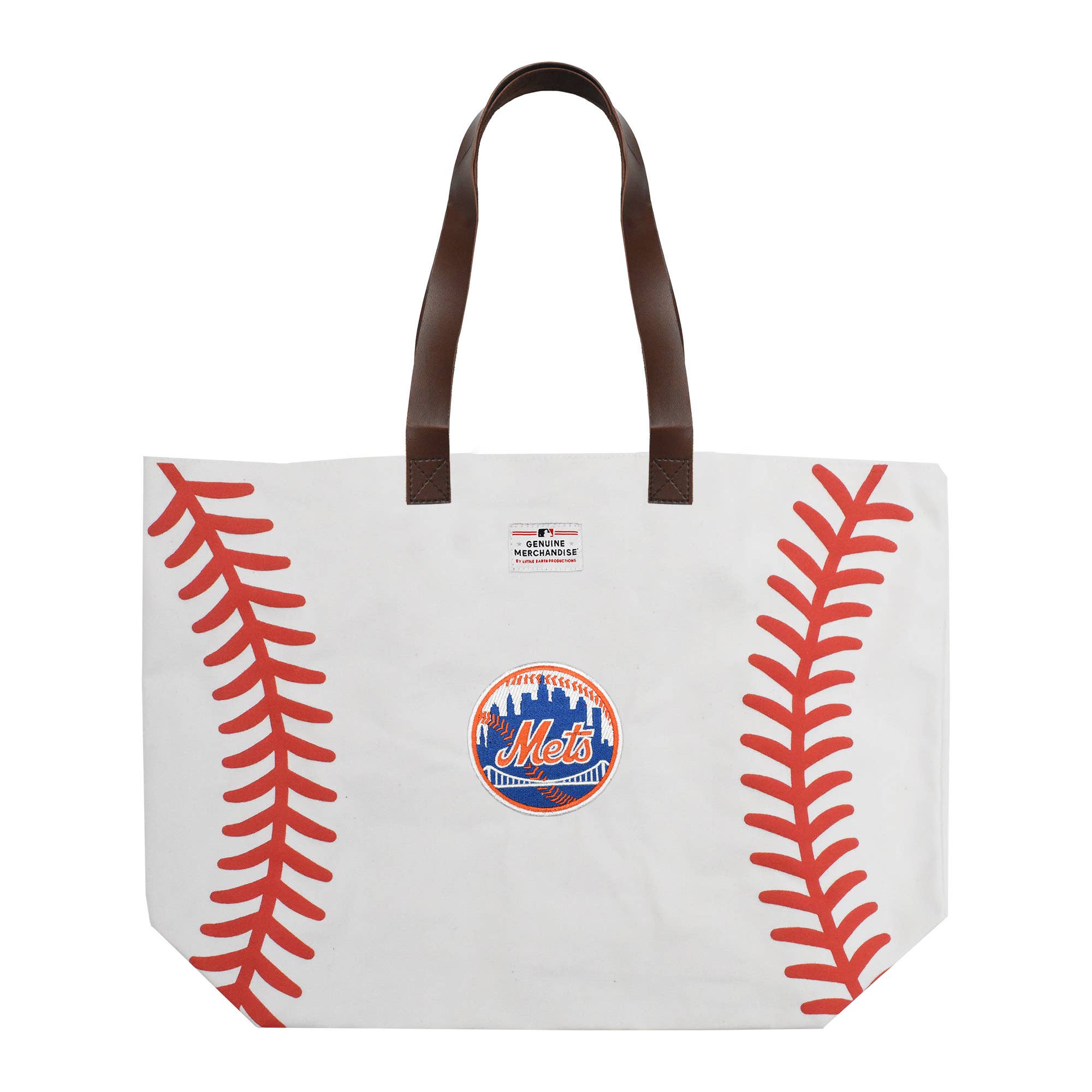 Little Earth Productions - Wholesale Tote Bag - Unisex - MLB New York Mets Baseball Tote0