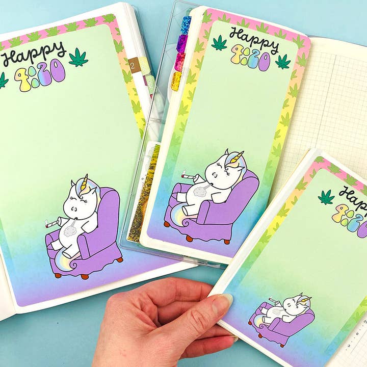 420 avec autocollant étoile jumbo pour la vente par Shine Sticker Studio