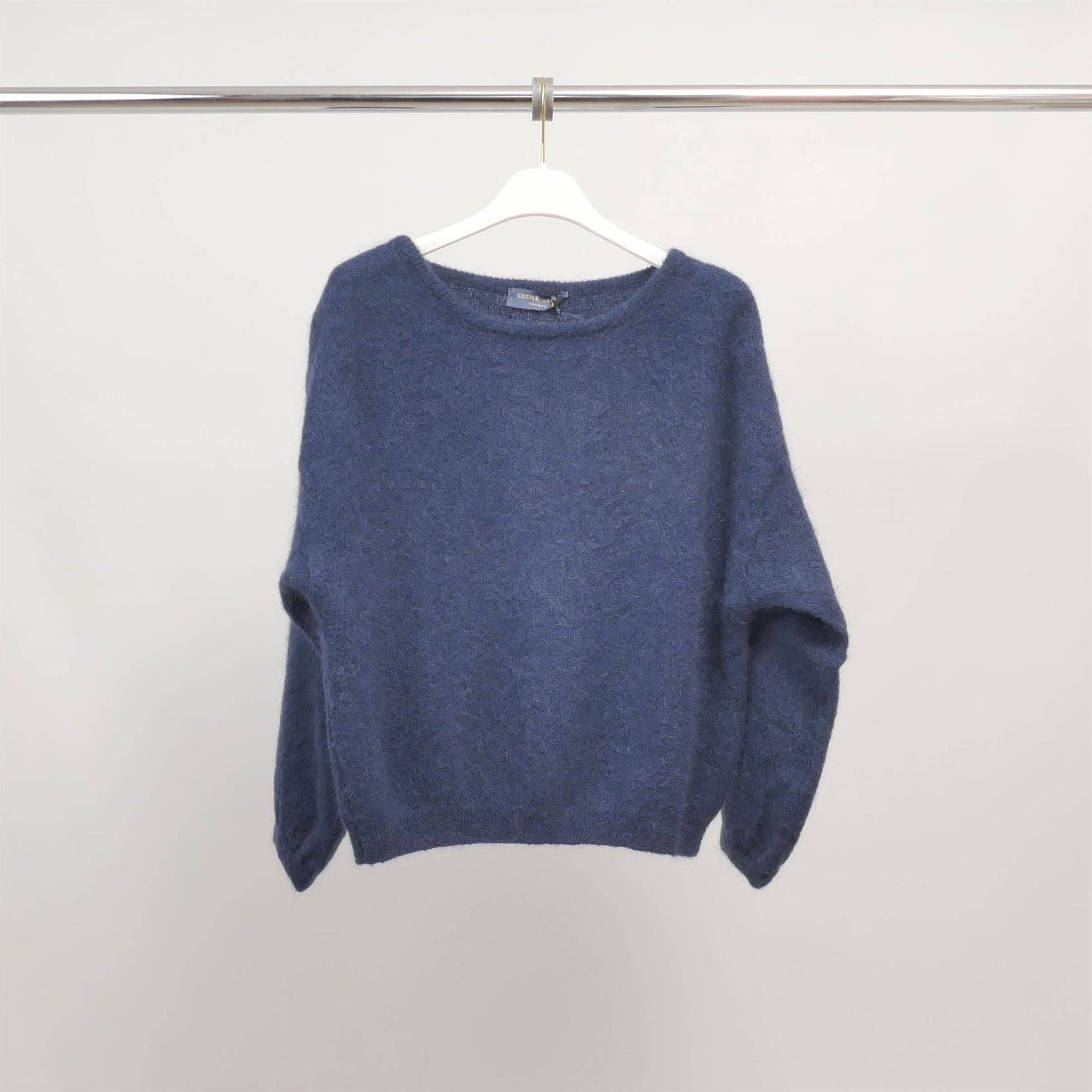 Cecile Wang - Wholesale Knit Sweater - Women's - Soft sweater in kid mohair and alpaca PJ222207