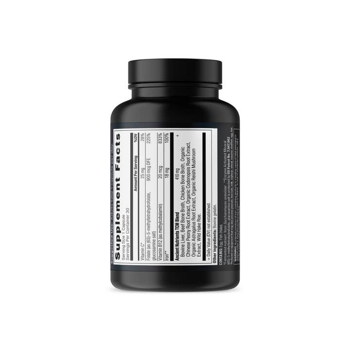Black Ancient Nutrients - Iron - 30ct for wholesale on Faire5