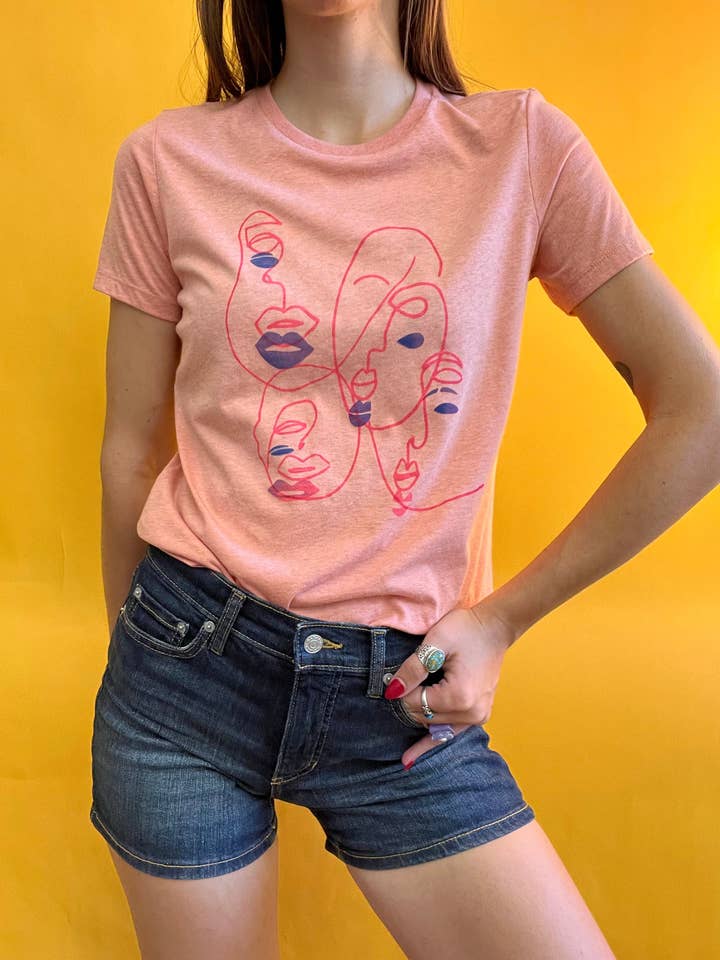 True Lucia - Wholesale T-shirt met print - Dames - Lovers t-shirt