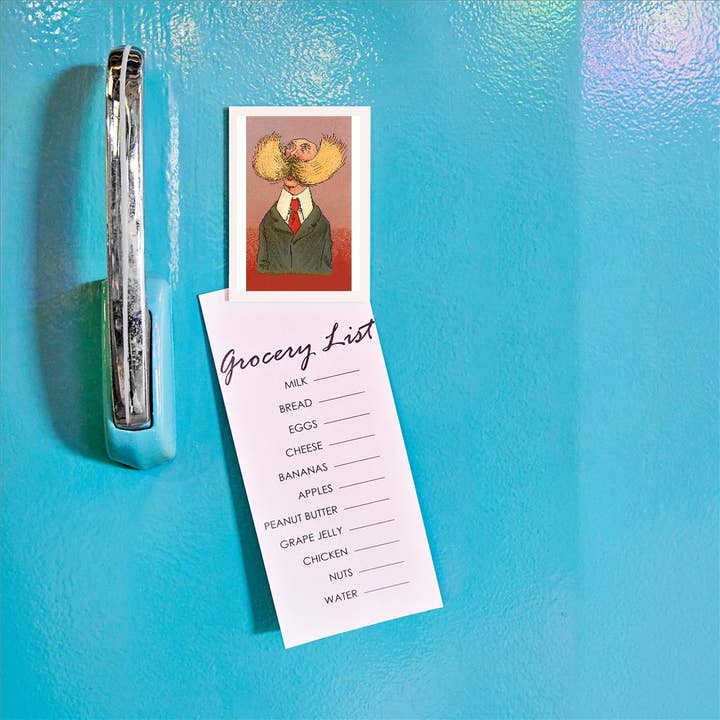 Found Image Press - Vente Aimants - Aimant MZ-98 Homme avec une énorme moustache1