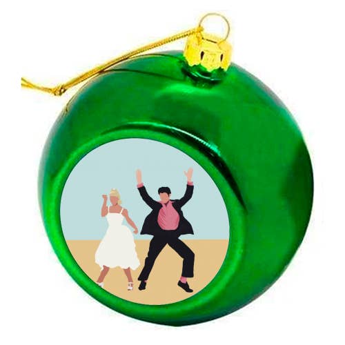 ART WOW - Wholesale Ornament - Christmas Baubles 'Grease is the word'2