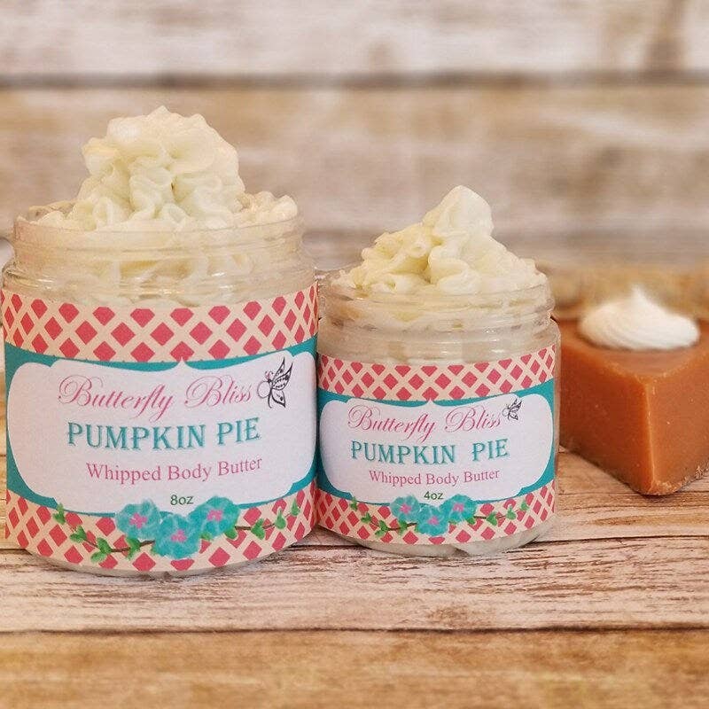 Butterfly Bliss – wholesale Kroppsbalsam/Smör – Pumpa Lotion | Pumpa Body Butter | Höstpresentidéer | Sheasmör Lotion | Mango Butter Lotion | Vispad sheasmör | Kroppssmör 4 oz4