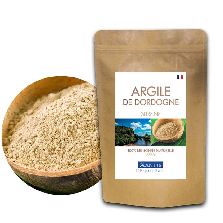DORDOGNE CLAY - Natural bentonite in superfine powder for wholesale by Xantis