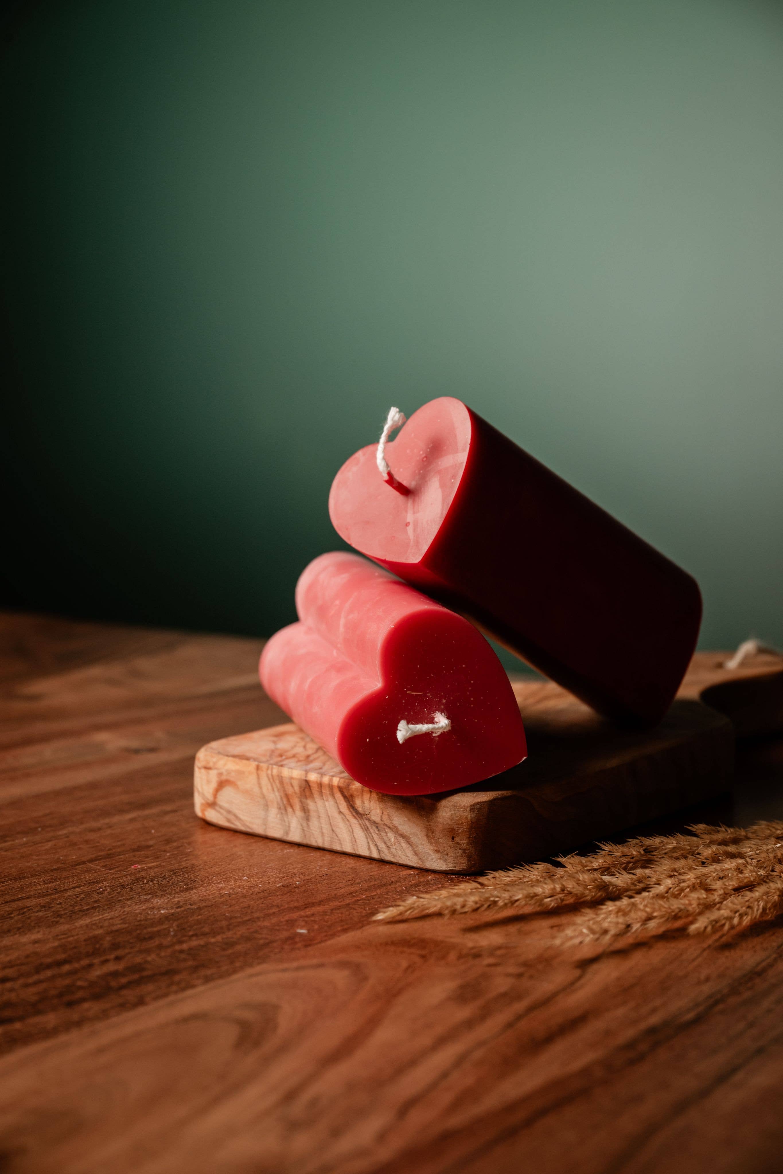 Allure CA - Wholesale Novelty Candle - 3D Heart-Shaped Pillar Candle – Perfect Valentine's Day Gift