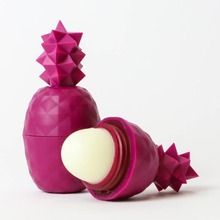 Fuchsia Pineapple Lip Balm 100% Natural for wholesale by Rebels Refinery