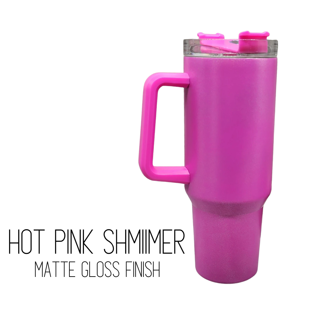 Sublimation Kings of Florida - Wholesale Insulated Mug/Tumbler - 40-ounce Sublimation Shimmer Holographic Tumbler with Handle4