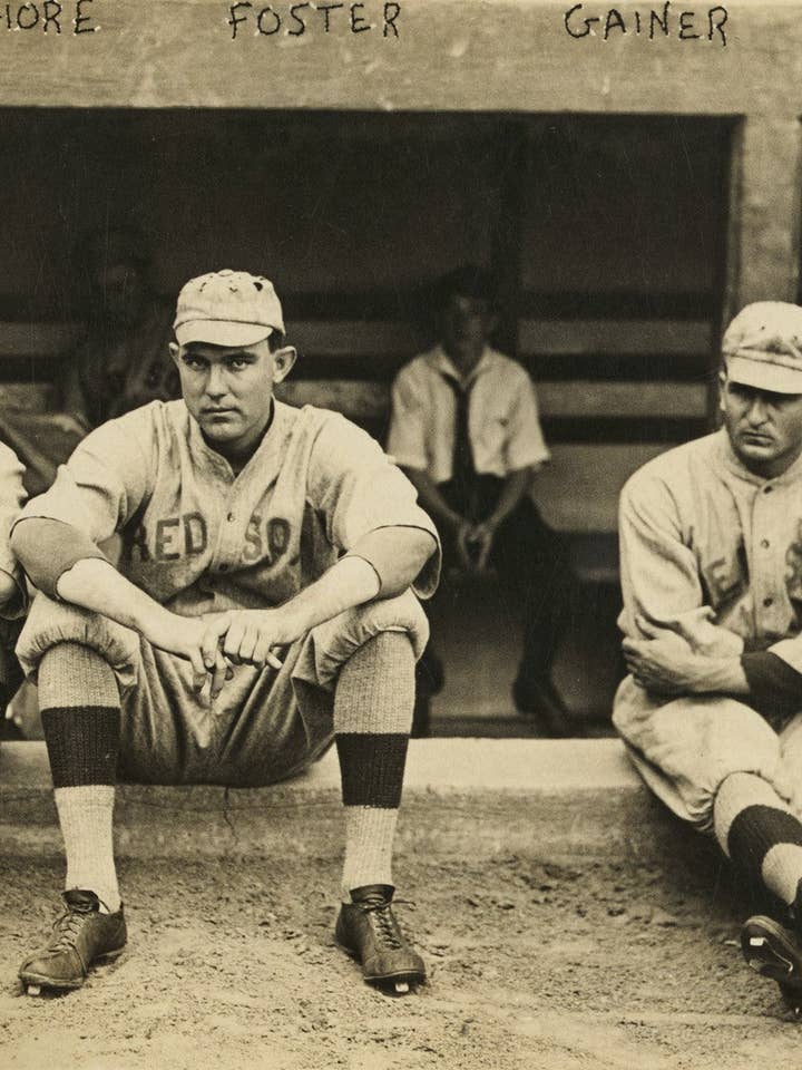 The Babe e outros jogadores do Red Sox por atacado de Print Collection
