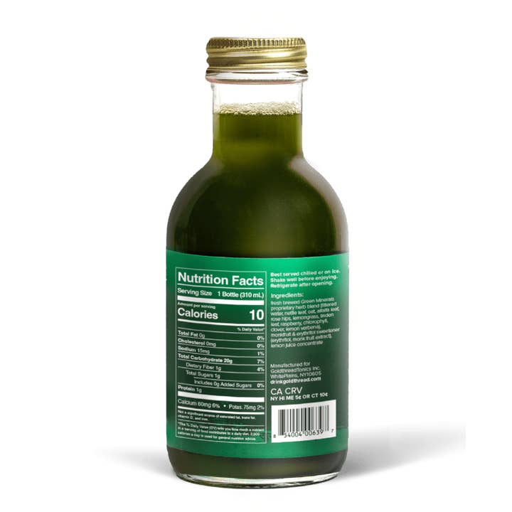 Goldthread Tonics - Wholesale Wellness Juice/Tonic - Green Minerals2