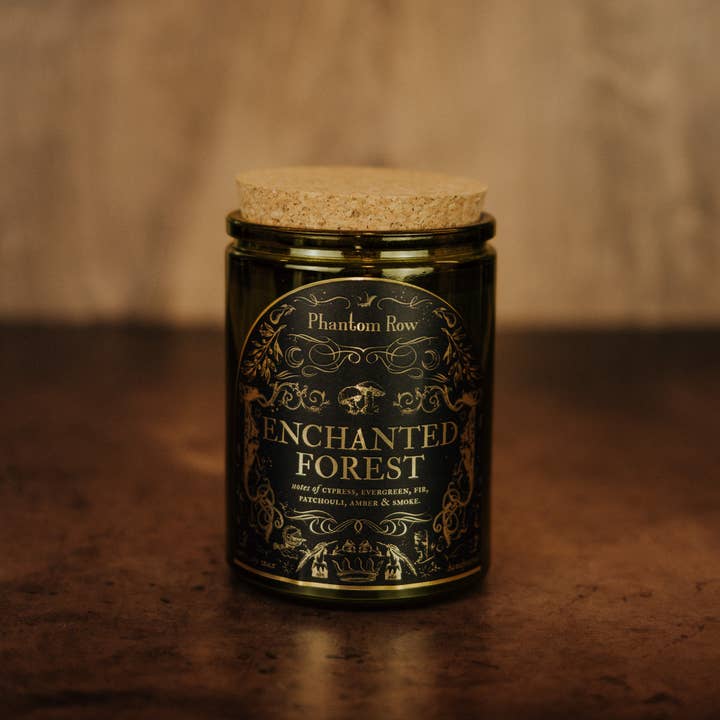 Phantom Row - Wholesale Jar/Filled Candle - Enchanted Forest | Literary & Gothic-Inspired Jar Candle1
