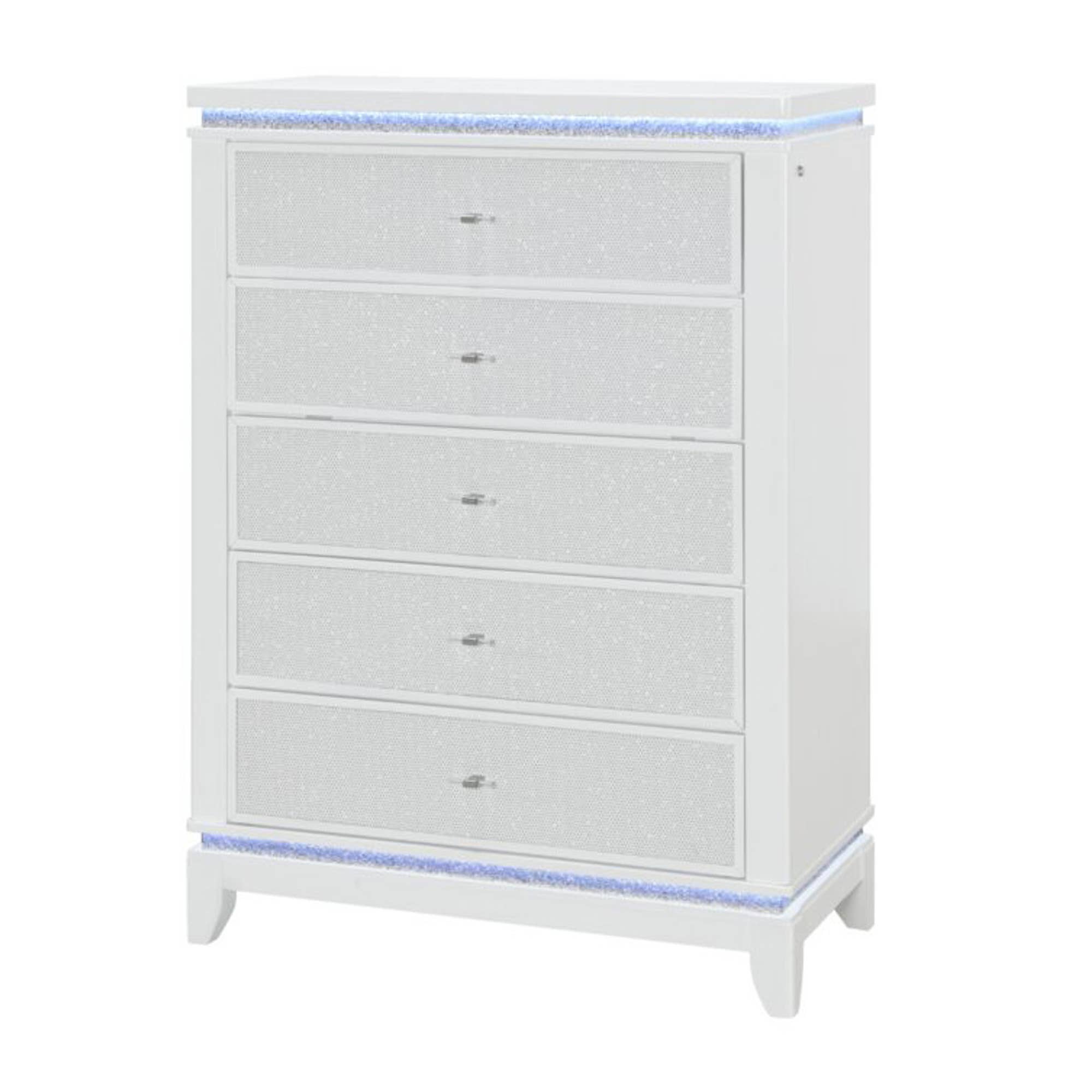 HOMYCASA DESIGN INC - Wholesale Cabinet - White Multi-Style Storage Unit: Nightstand/Chest/Dresser11