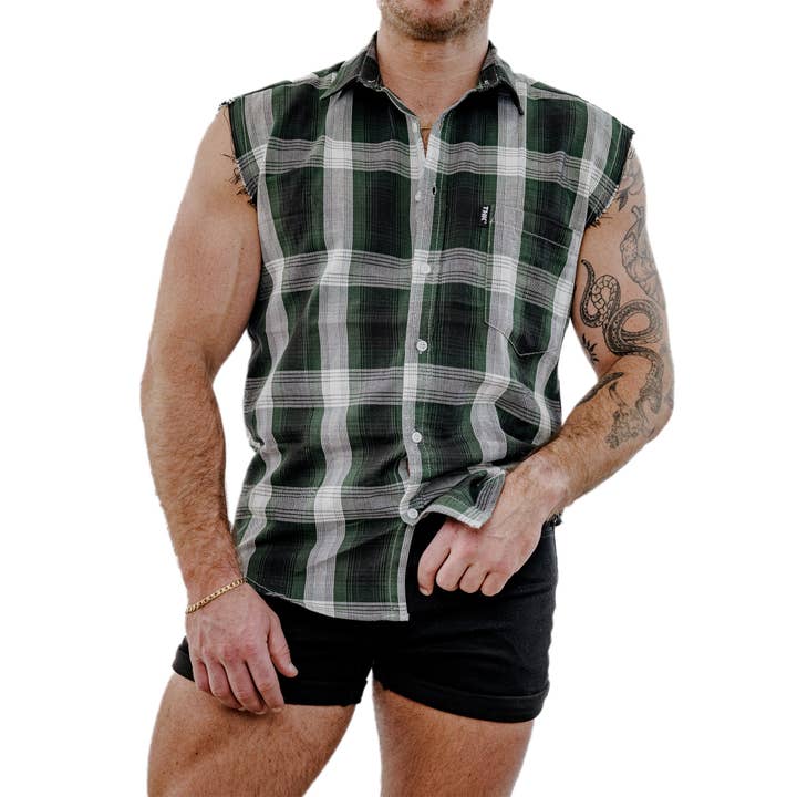 Lumberjack Cut-Off - Forest for wholesale by THK
