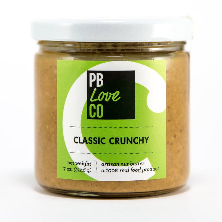 Classic Crunchy Peanut Butter for wholesale by The PB Love Company