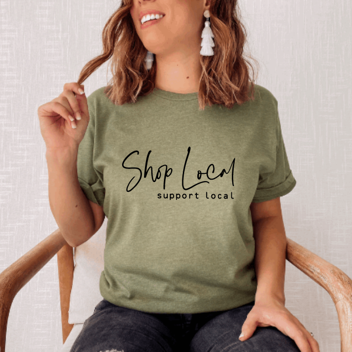 Tron Tron Graphic Wear – wholesale Screen printed t-shirt – Women′s – Shop Local Graphic Tee 33