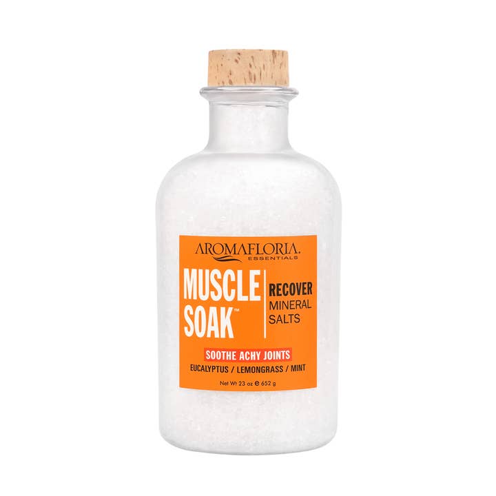 Aromafloria Essentials - Wholesale Bath Salts - Muscle Soak Recover Mineral Salt
