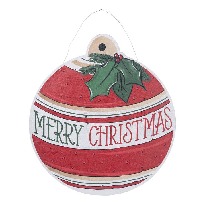 Merry Christmas Ornament/Happy New Year Clock Burlee for wholesale by Glory Haus