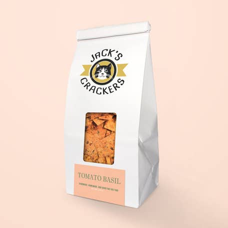 Jack's Crackers, LLC - Wholesale Crackers - Tomato Basil Crackers