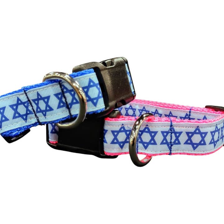 Collier pour chien Étoile de David pour la vente par Shelby's Squad