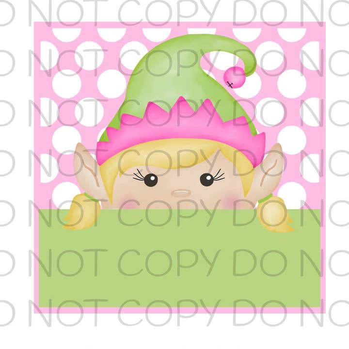 Pink Elf Transfer Sheet for engroshandel hos PLT Wholesale