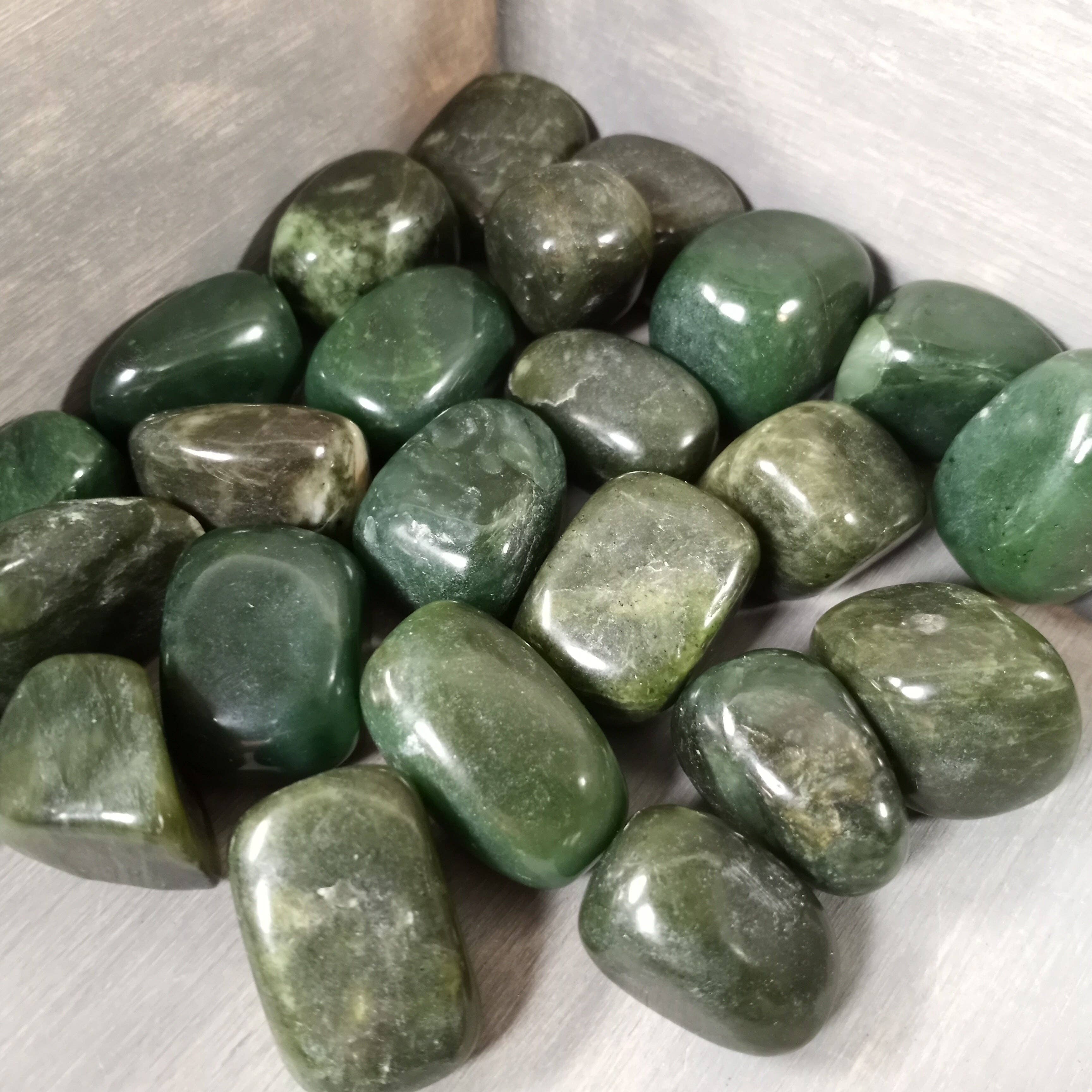 Keystone Crystals - Wholesale Spiritual Stone/Crystal - Premium British Columbia Jade Tumbled Stones – by the Pound2