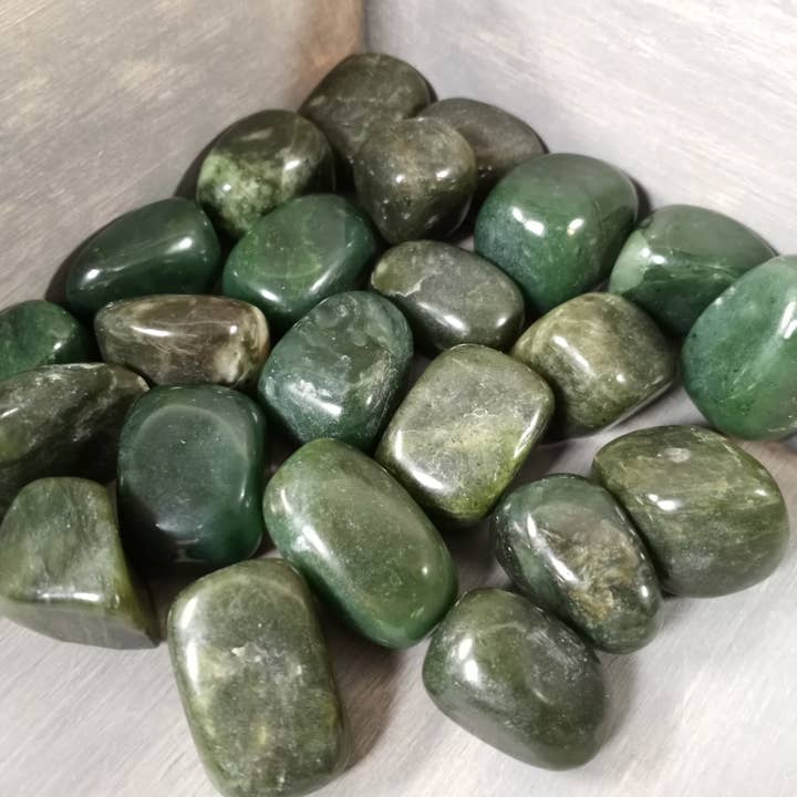 Keystone Crystals - Wholesale Spiritual Stone/Crystal - Premium British Columbia Jade Tumbled Stones – by the Pound2
