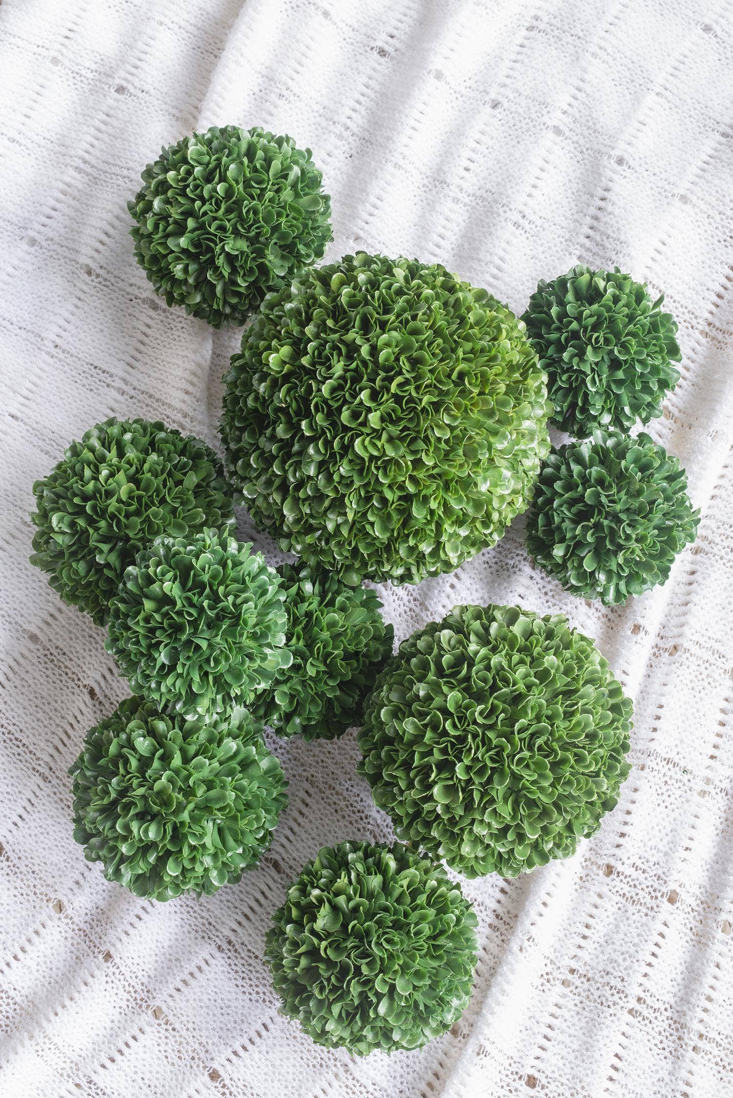 A&B Home Group Inc. - Wholesale Artificial Plant - D8.5" Faux Boxwood Topiary Ball4