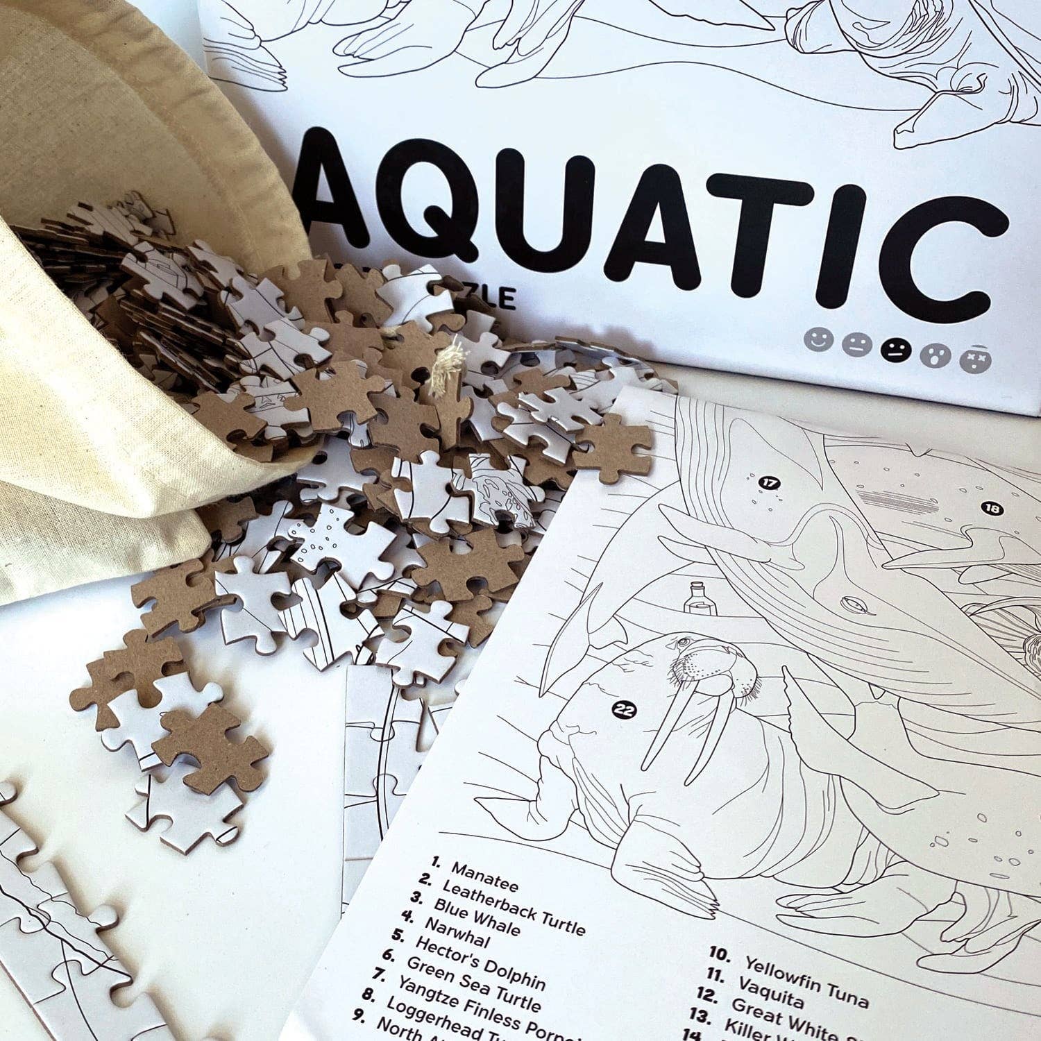 OddGoods - Wholesale Puzzle - Adult - Aquatic 1000 Piece Jigsaw Puzzle2
