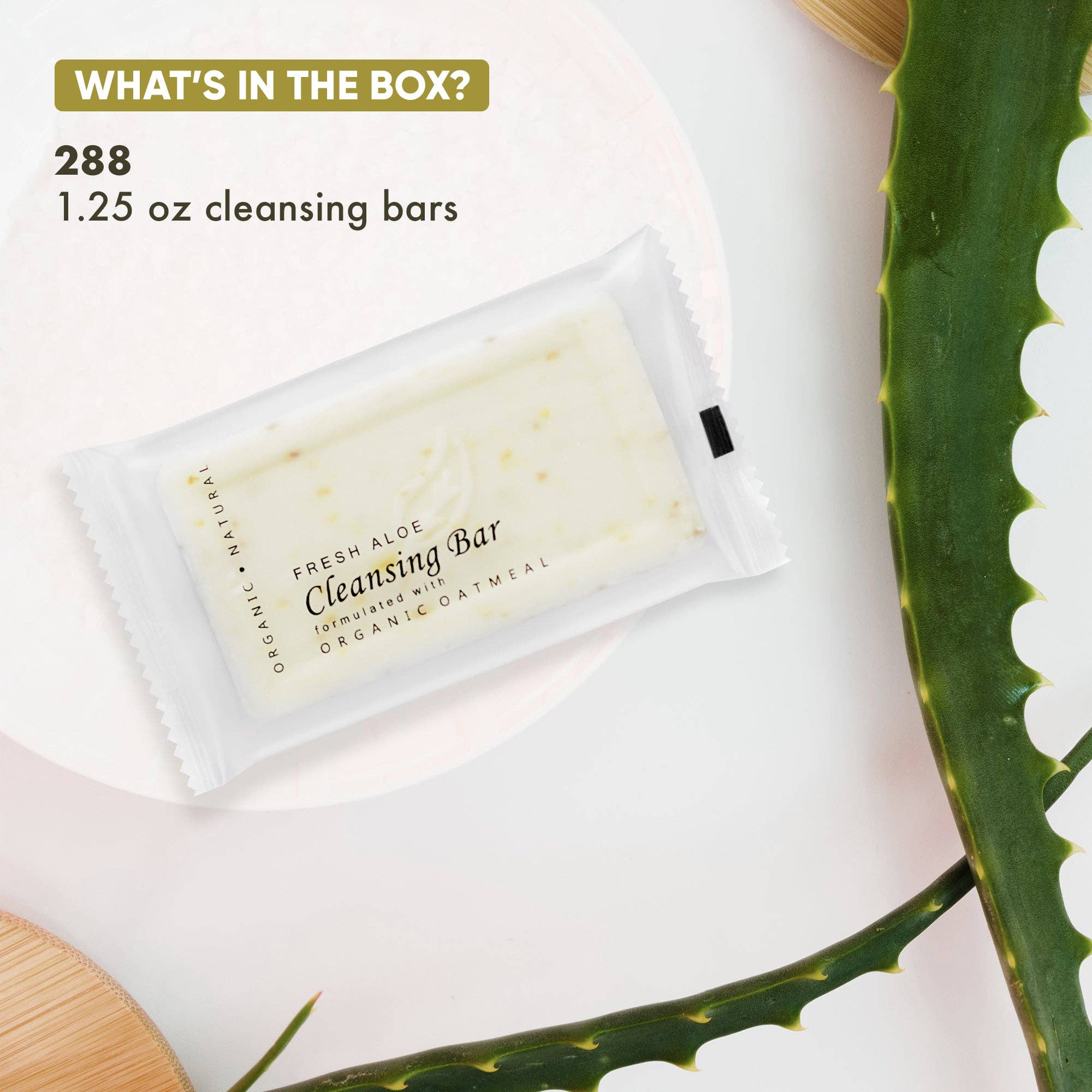 Diversified Hospitality Solutions - Wholesale Bar Soap - Diversified Hospitality White Aloe Vera Bar Soap, Travel Size Hotel Amenities, 1.25 oz (Case of 288) (1.25 oz.)2